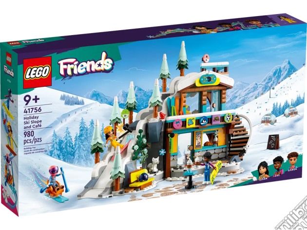 Lego: 41756 - Friends - Pista Da Sci E Baita gioco di Lego