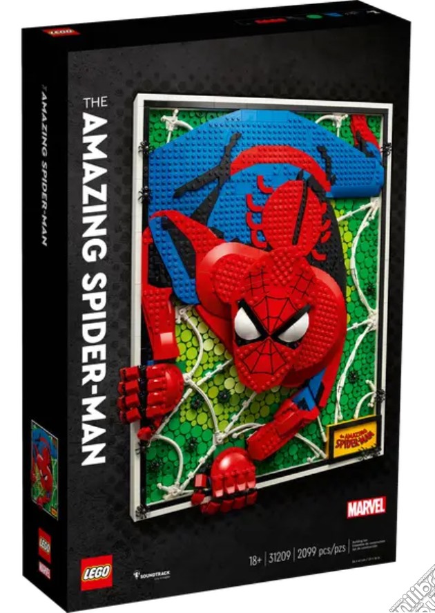 Lego: 31209 - Art - The Amazing Spider-Man gioco