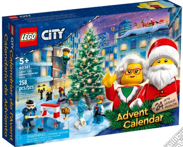 Lego: 60381 - City - Calendario Dell'Avvento  gioco di Lego
