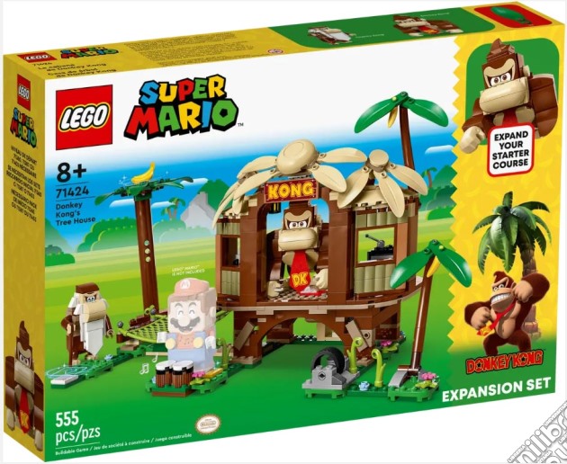Lego: 71424 - Super Mario - Pack Di EspansioneÂ Casa Sull'Albero Di Donkey Kong gioco