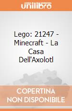 Lego: 21247 - Minecraft - La Casa Dell'Axolotl gioco
