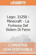 Lego: 21250 - Minecraft - La Fortezza Del Golem Di Ferro gioco