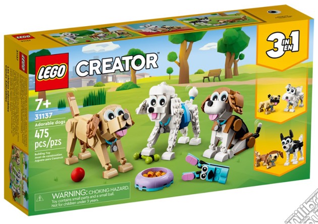 Lego: 31137 - Creator - Adorabili Cagnolini gioco
