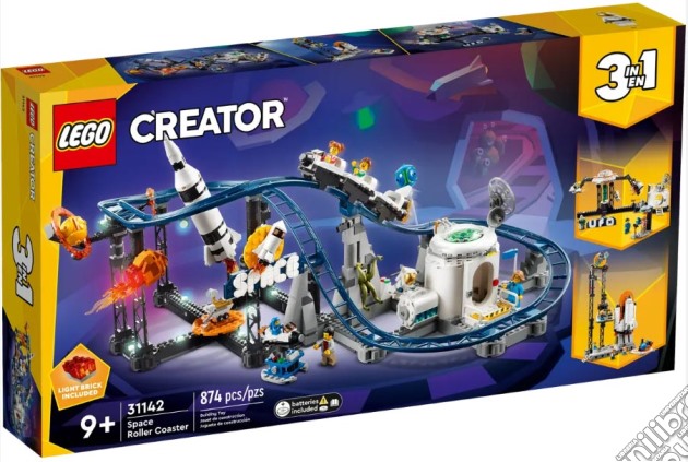 Lego: 31142 - Lego Creator - Montagne Russe Spaziali gioco