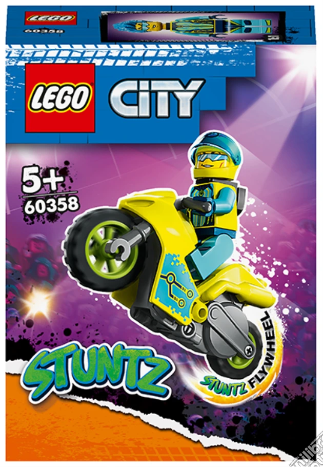 Lego: 60358 - City - Cyber Stunt Bike gioco