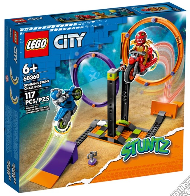 Lego: 60360 - City Stuntz - Sfida Acrobatica: Anelli Rotanti gioco