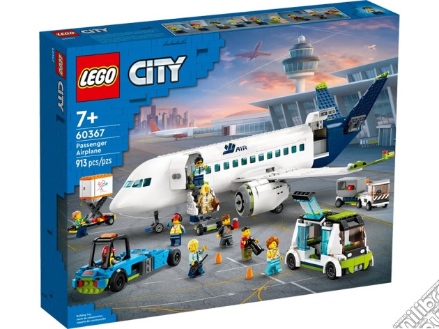 Lego: 60367 - City Big Vehicles - Aereo Passeggeri gioco