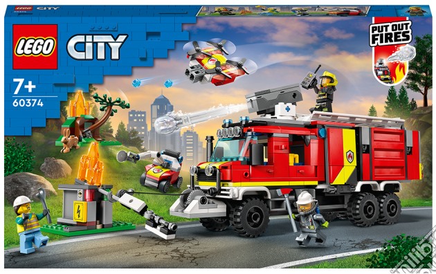 Lego: 60374 - City Fire - Autopompa Dei Vigili Del Fuoco gioco