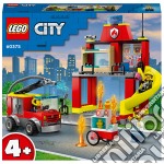 Lego: 60375 - City Fire - Caserma Dei Pompieri E Autopompa