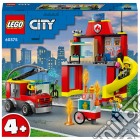 Lego: 60375 - City Fire - Caserma Dei Pompieri E Autopompa giochi
