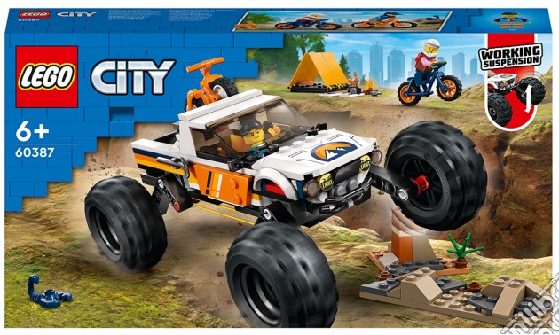Lego: 60387 - City Great Vehicles - Avventure Sul Fuoristrada 4X4 gioco
