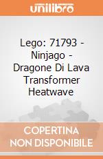 Lego: 71793 - Ninjago - Dragone Di Lava Transformer Heatwave gioco