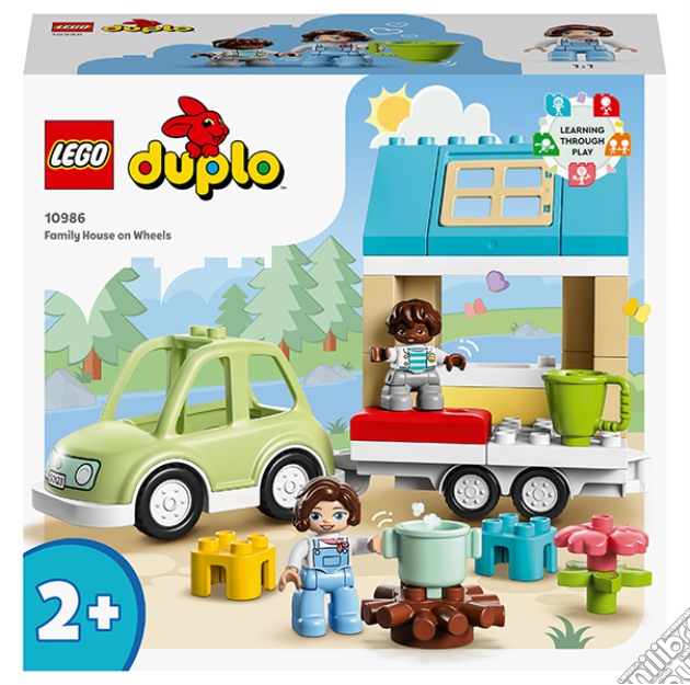 Lego: 10986 - Duplo Town - Casa Su Ruote gioco