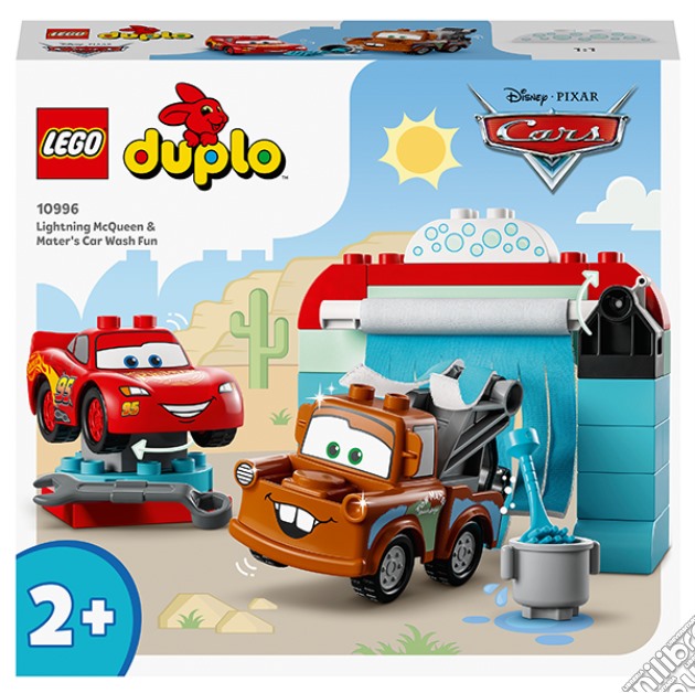 Lego: 10996 - Duplo Disney - Divertimento All'Autolavaggio Con Saetta Mcqueen E Cricchetto gioco