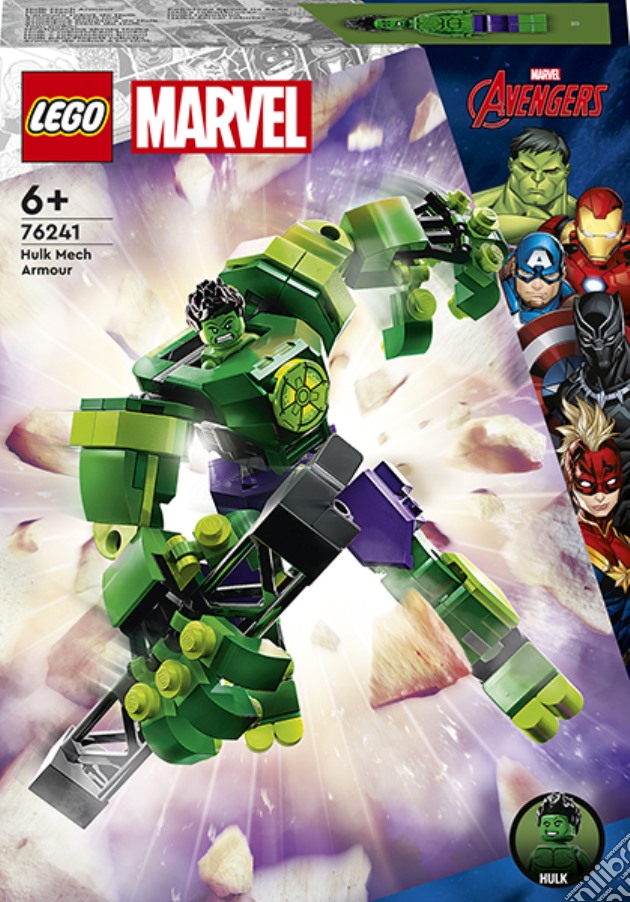 Marvel: Lego 76241 - Super Heroes - Armatura Mech Hulk gioco