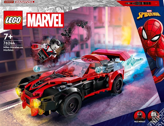 Lego: 76244 - Marvel Super Heroes - Spider-Man - Miles Morales Vs. Morbius gioco