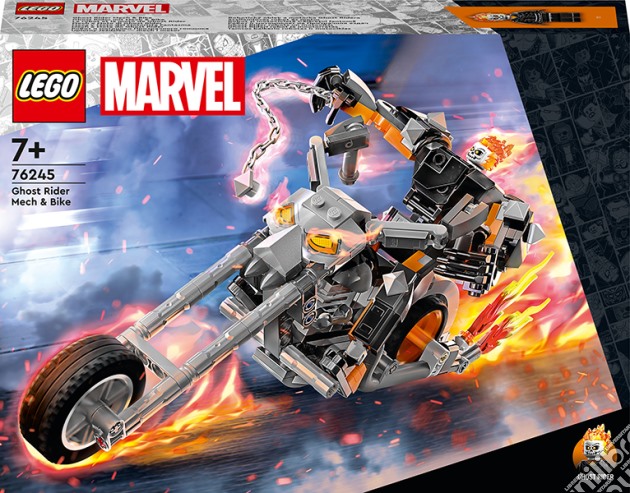 Marvel: Lego 76245 - Super Heroes - Mech E Moto Di Ghost Rider gioco