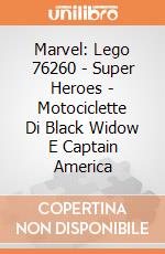 Marvel: Lego 76260 - Super Heroes - Motociclette Di Black Widow E Captain America gioco