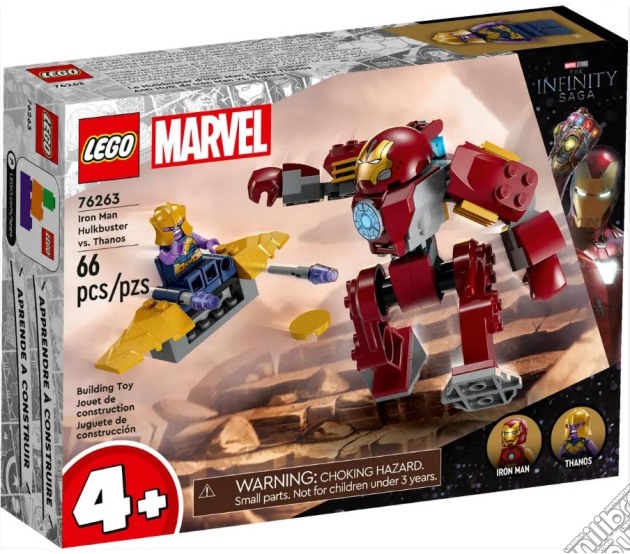 Marvel: Lego 76263 - Super Heroes - Iron Man Hulkbuster Vs. Thanos gioco