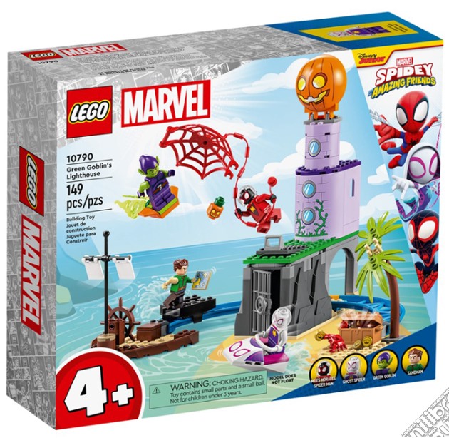 Marvel: Lego 10790 - Team Spidey Al Faro Del Goblin gioco
