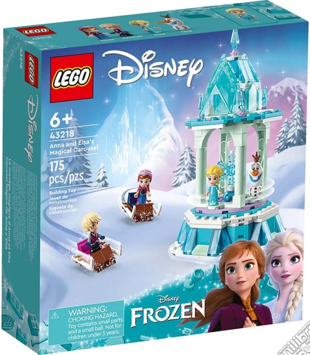 Lego: 43218 - Disney Princess - La Giostra Magica Di Anna Ed Elsa gioco