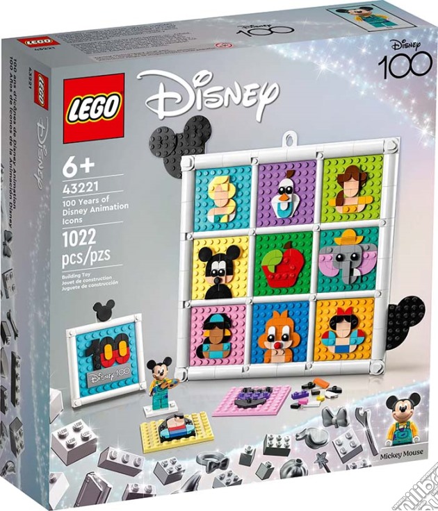 Lego: 43221 - Disney Classic - 100 anni di icone Disney gioco di Lego