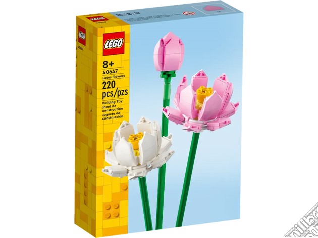 Lego: 40647 - Lel Flowers - Fiori Di Loto gioco