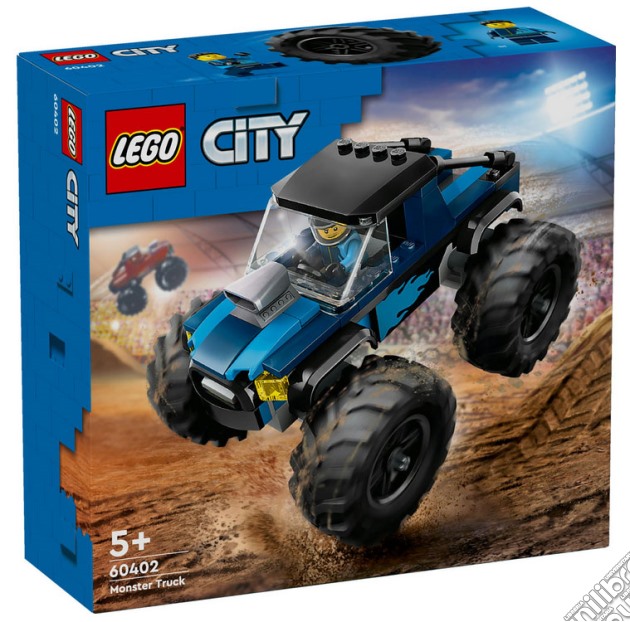 Lego: 60402 - City Great Vehicles - Monster Truck Blu gioco