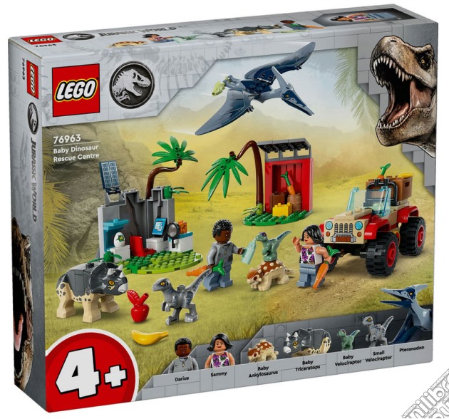 Lego: 76963 - Jurassic World - Centro Di Soccorso Dei Baby Dinosauri gioco