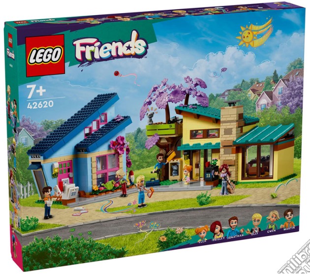 Lego: 42620 - Friends - Le Case Di Olly E Paisley gioco