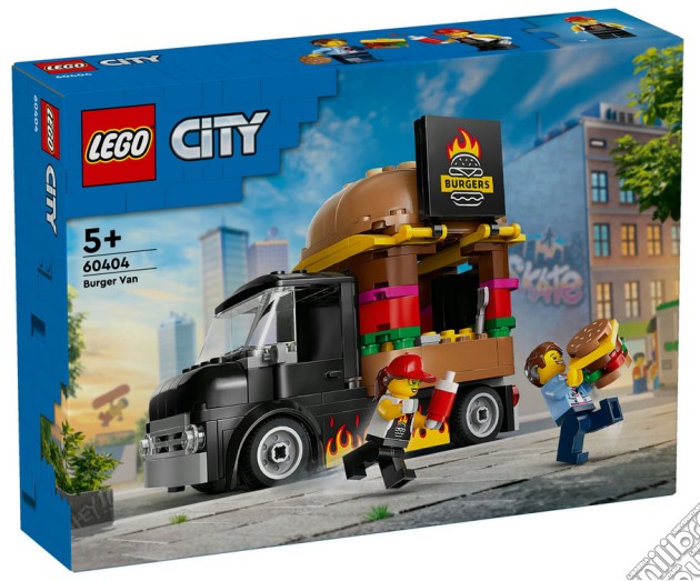 Lego: 60404 - City Great Vehicles - Furgone Degli Hamburger gioco