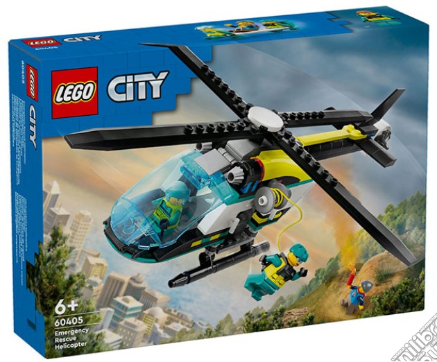 Lego: 60405 - City Great Vehicles - Elicottero Di Soccorso Di Emergenza gioco