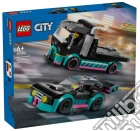 Lego: 60406 - City Great Vehicles - Auto Da Corsa E Trasportatore giochi