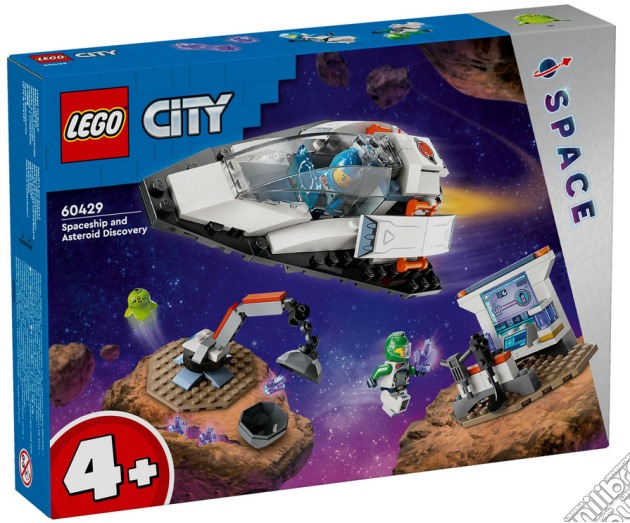 Lego: 60429 - City Space - Navetta Spaziale E Scoperta Di Asteroidi gioco