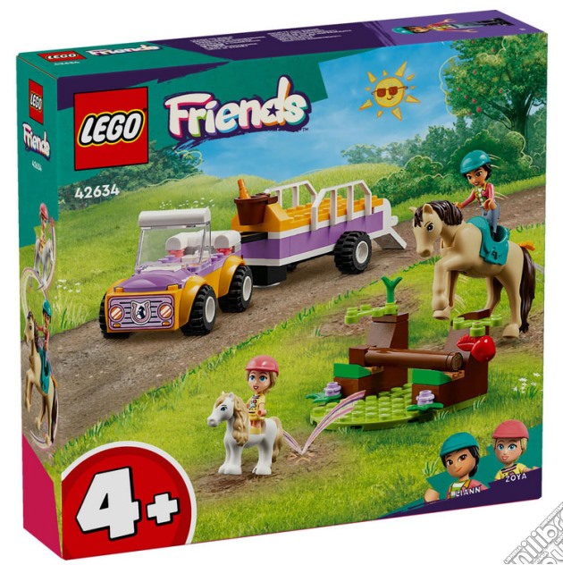Lego: 42634 - Friends - Rimorchio Con Cavallo E Pony gioco