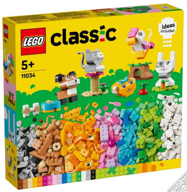 Lego: 11034 - Classic - Animali Domestici Creativi gioco
