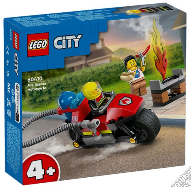 Lego: 60410 - City Fire - Motocicletta Dei Pompieri gioco
