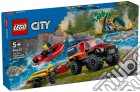 Lego: 60412 - City Fire - Fuoristrada Antincendio E Gommone Di Salvataggio giochi