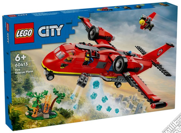 Lego: 60413 - City Fire - Aereo Antincendio gioco
