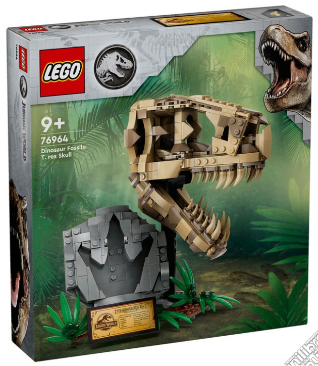 Lego: 76964 - Jurassic World - Fossili Di Dinosauro Teschio Di T.Rex gioco