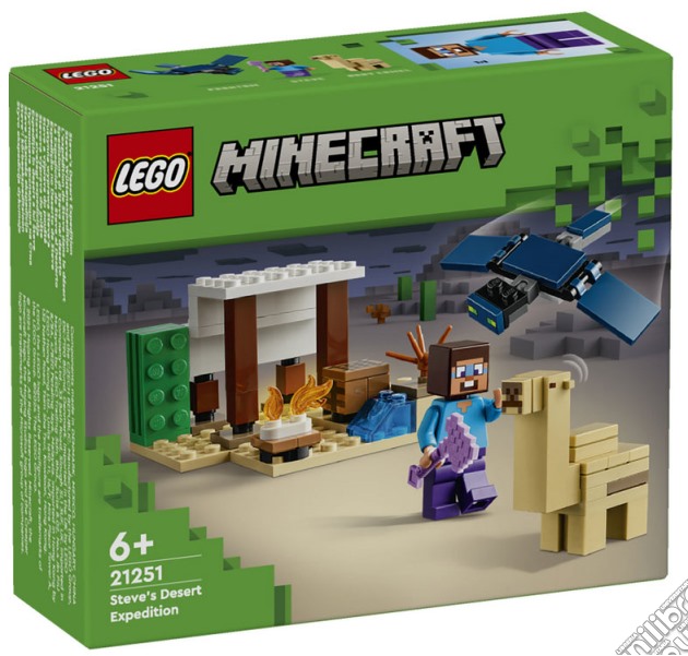 Lego: 21251 - Minecraft - Spedizione Di Steve Nel Deserto gioco
