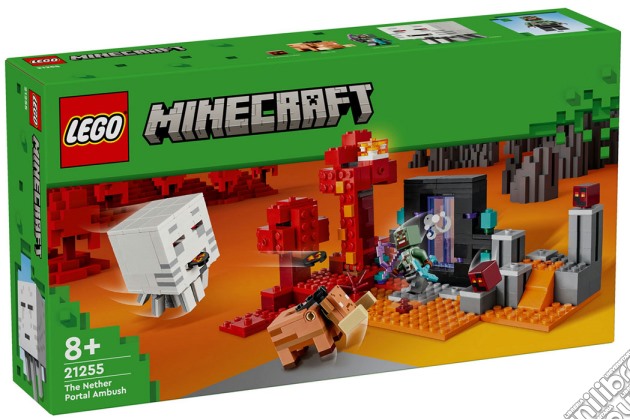 Lego: 21255 - Minecraft - Agguato Nel Portale Del Nether gioco