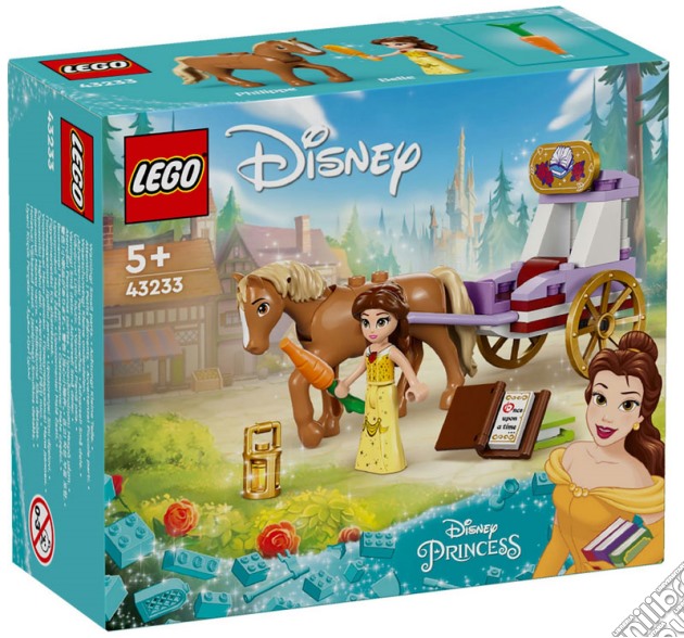 LEGO Disney Princess 43233 La Carrozza dei Cavalli di Belle Giochi