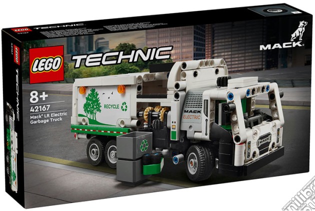 Lego: 42167 - Technic - Camion Della Spazzatura Mack Lr Electric gioco