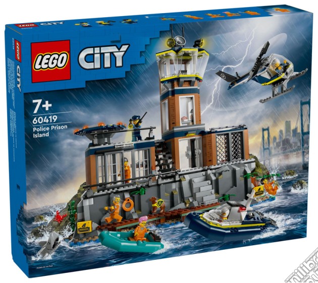 Lego: 60419 - City Police - Prigione Sull'Isola Della Polizia gioco