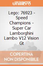 Lego: 76923 - Speed Champions - Super Car Lamborghini Lambo V12 Vision Gt gioco