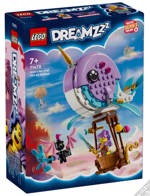 Lego: 71472 - Dreamzzz - La Mongolfiera Narvalo Di Izzie gioco