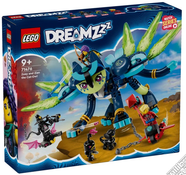 Lego: 71476 - Dreamzzz - Zoey E Zian, Il Gatto-Gufo gioco