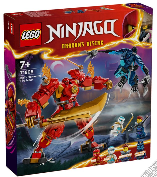 Lego: 71808 - Ninjago - Mech Elemento Fuoco Di Kai gioco