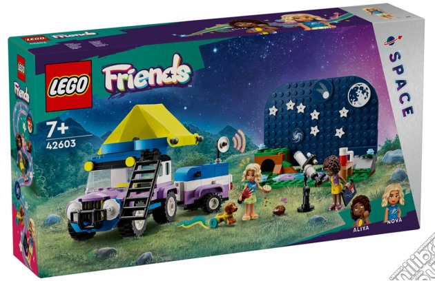 Lego: 42603 - Friends - Camping-Van Sotto Le Stelle gioco